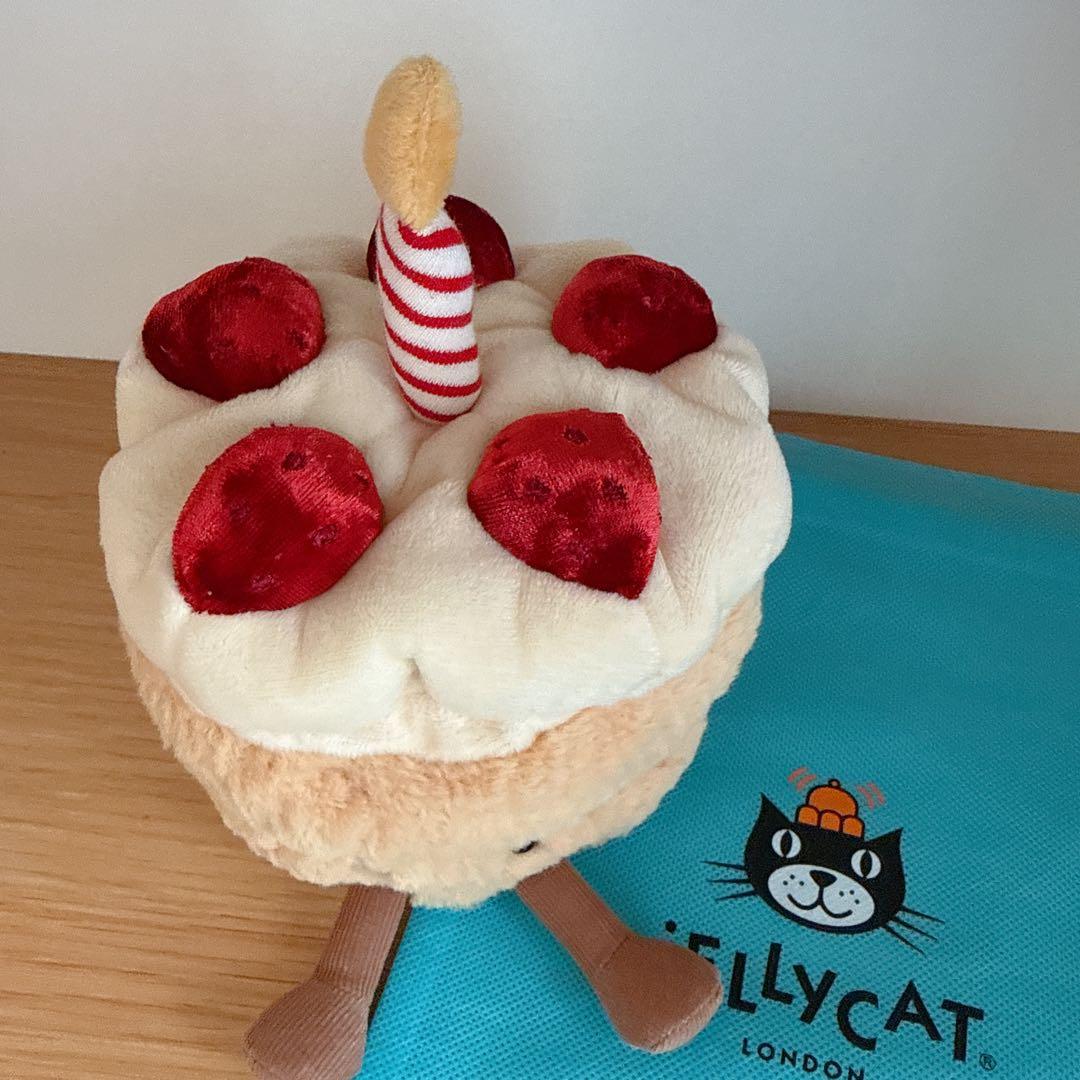 ジェリーキャット バースデーケーキぬいぐるみ　誕生日　正規品