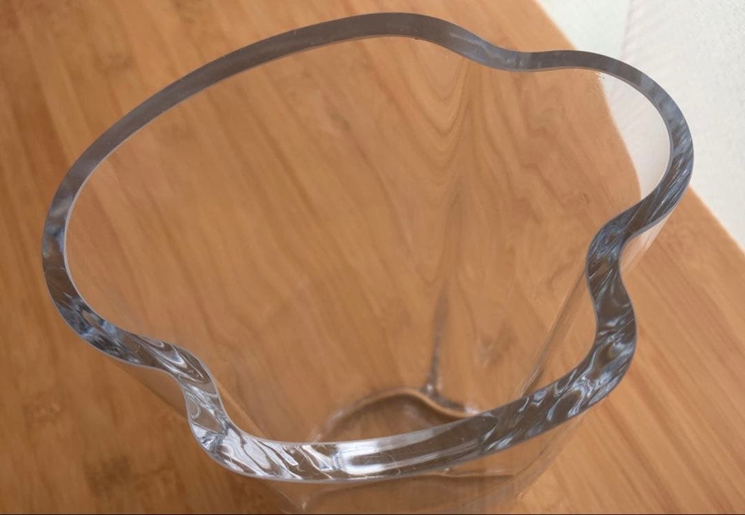 イッタラ　アルヴァ・アアルト コレクション ベース 220mm クリア