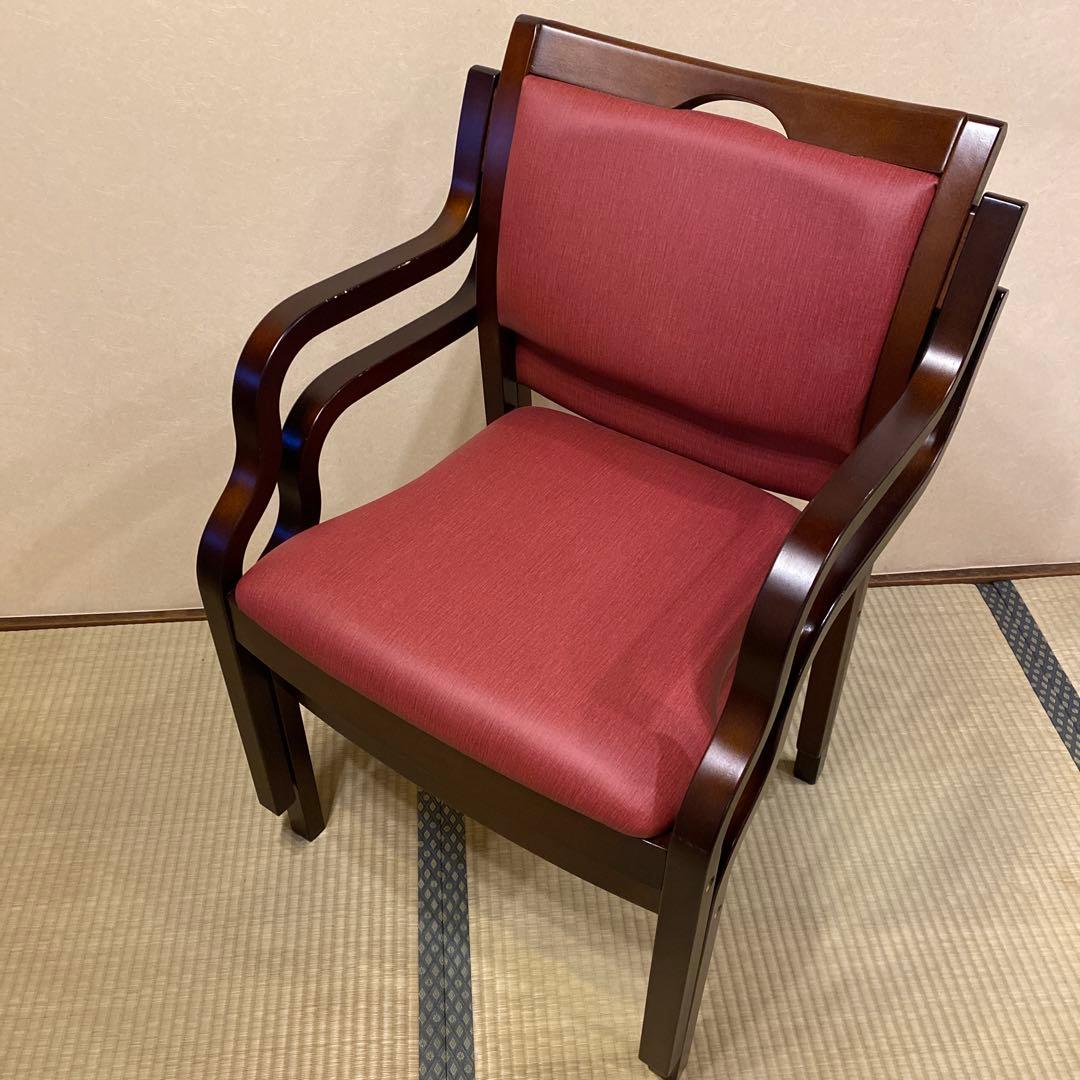 家具　椅子　2脚セット