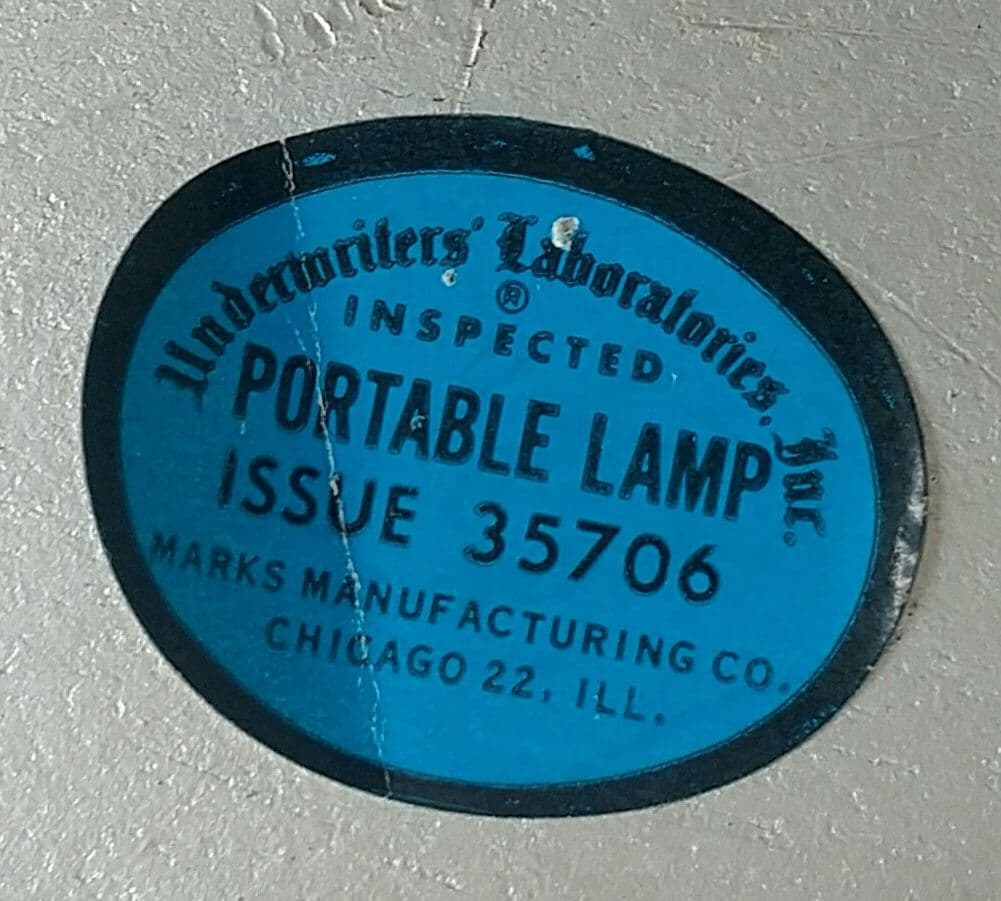 その他 1950s Double neck Portable Lamp