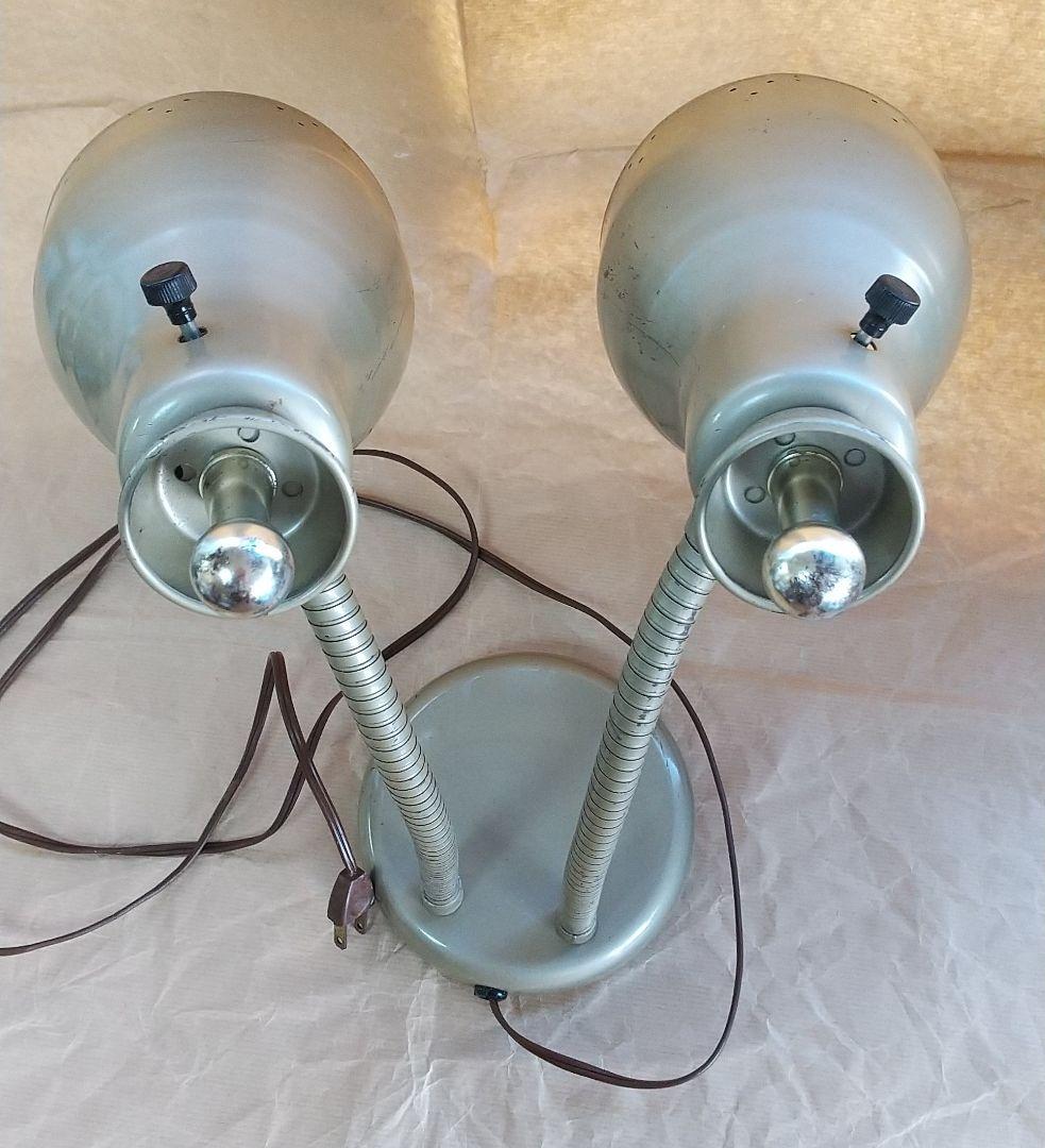 その他 1950s Double neck Portable Lamp