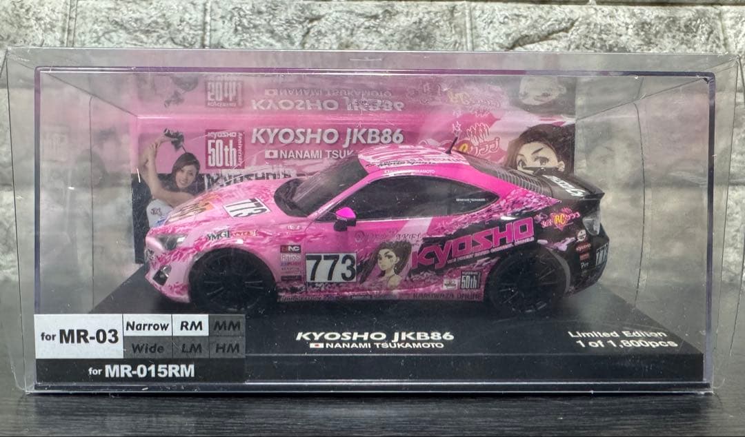 KYOSHO Mini-Z 京商　ミニッツJKB86 限定版 ピンク