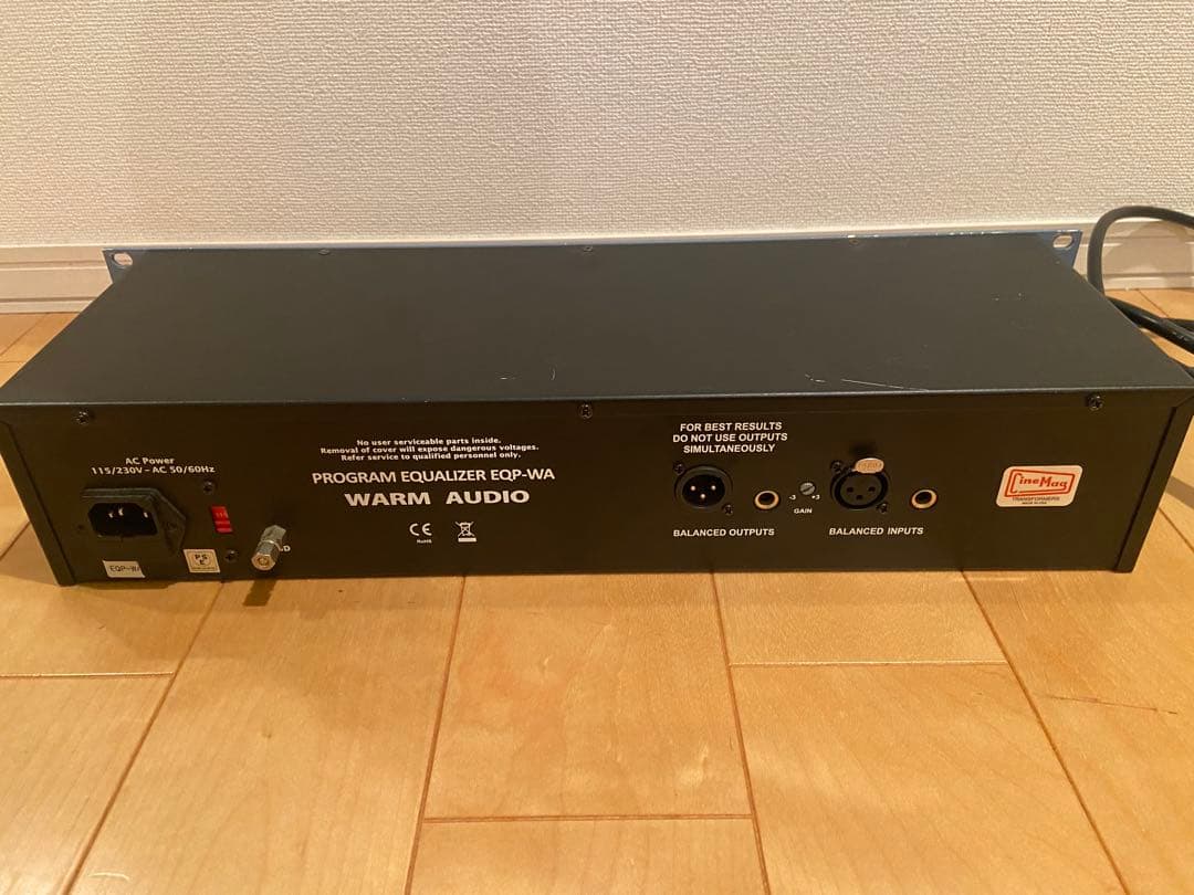 WARM AUDIO / EQP-WA パラメトリック・イコライザ2個まとめ売り