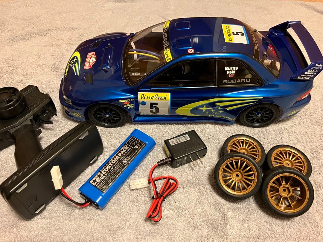 て*る様 タミヤ TAMIYA ta03f ta03 インプレッサボディ 4WD