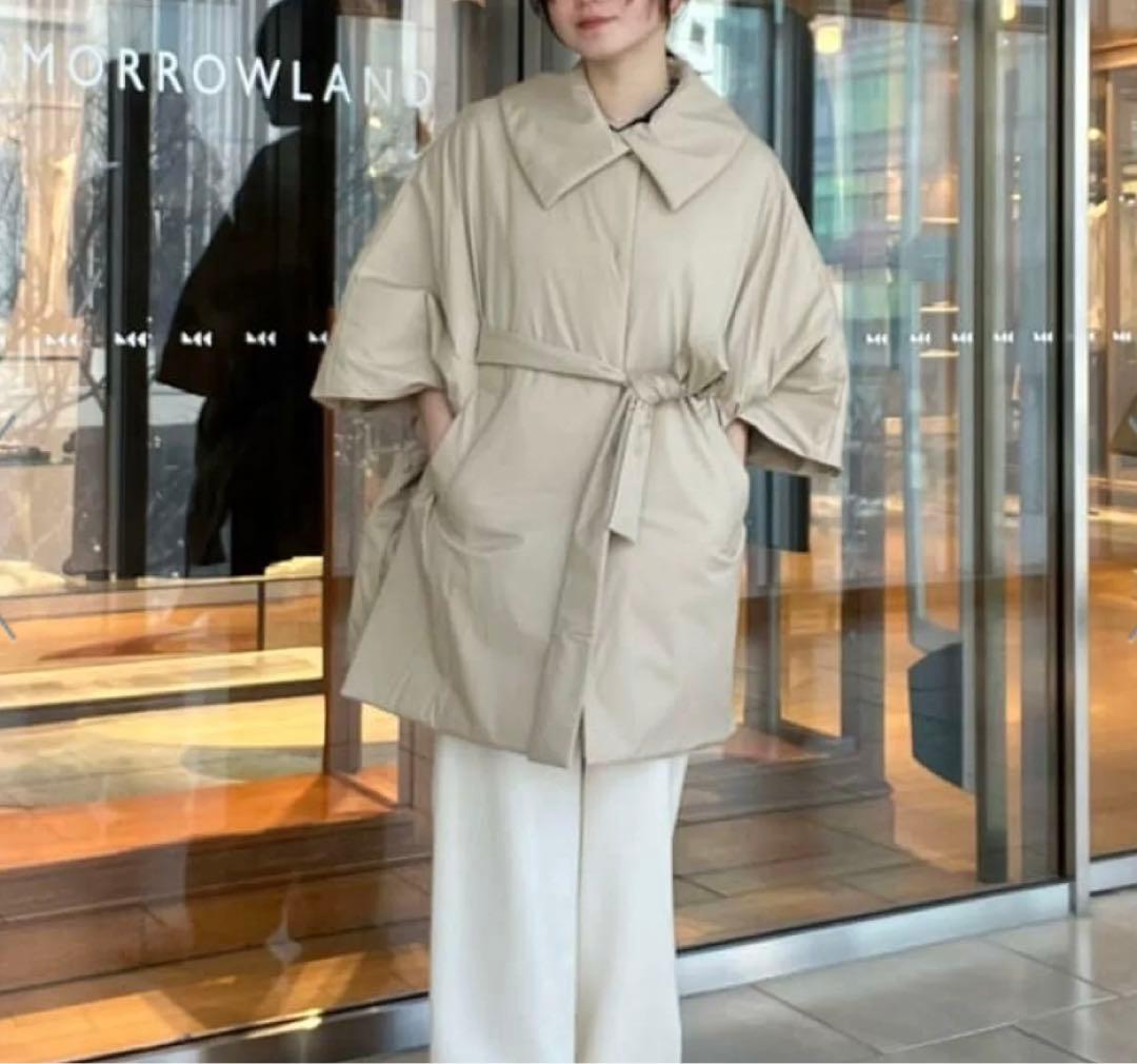 新品タグ付き✨ Ballsey パデットツイル ベルテッドポンチョ