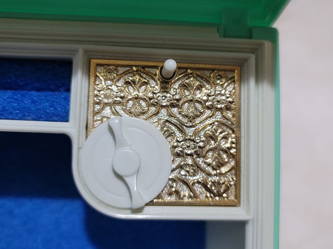 オルゴール付きジュエリーボックス ヴィンテージ アクセサリーボックス 姫
