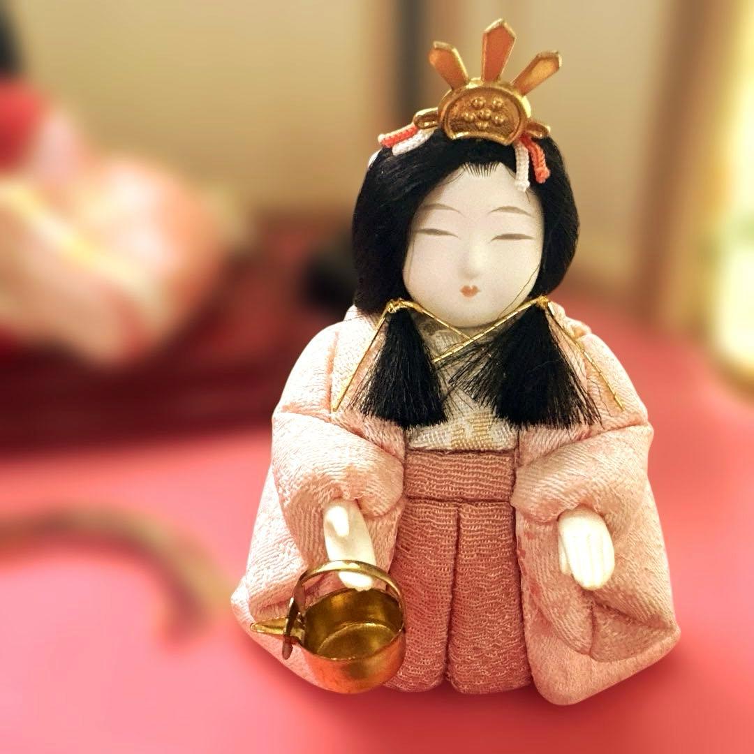 雛人形セット ひな祭り 真多呂　コンパクト　11点　桐箱付き