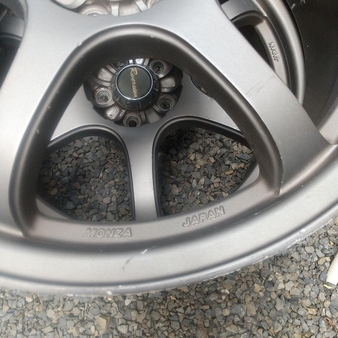 再値下げしました。 ガンメタ 18インチ 7.5j +42 pcd100