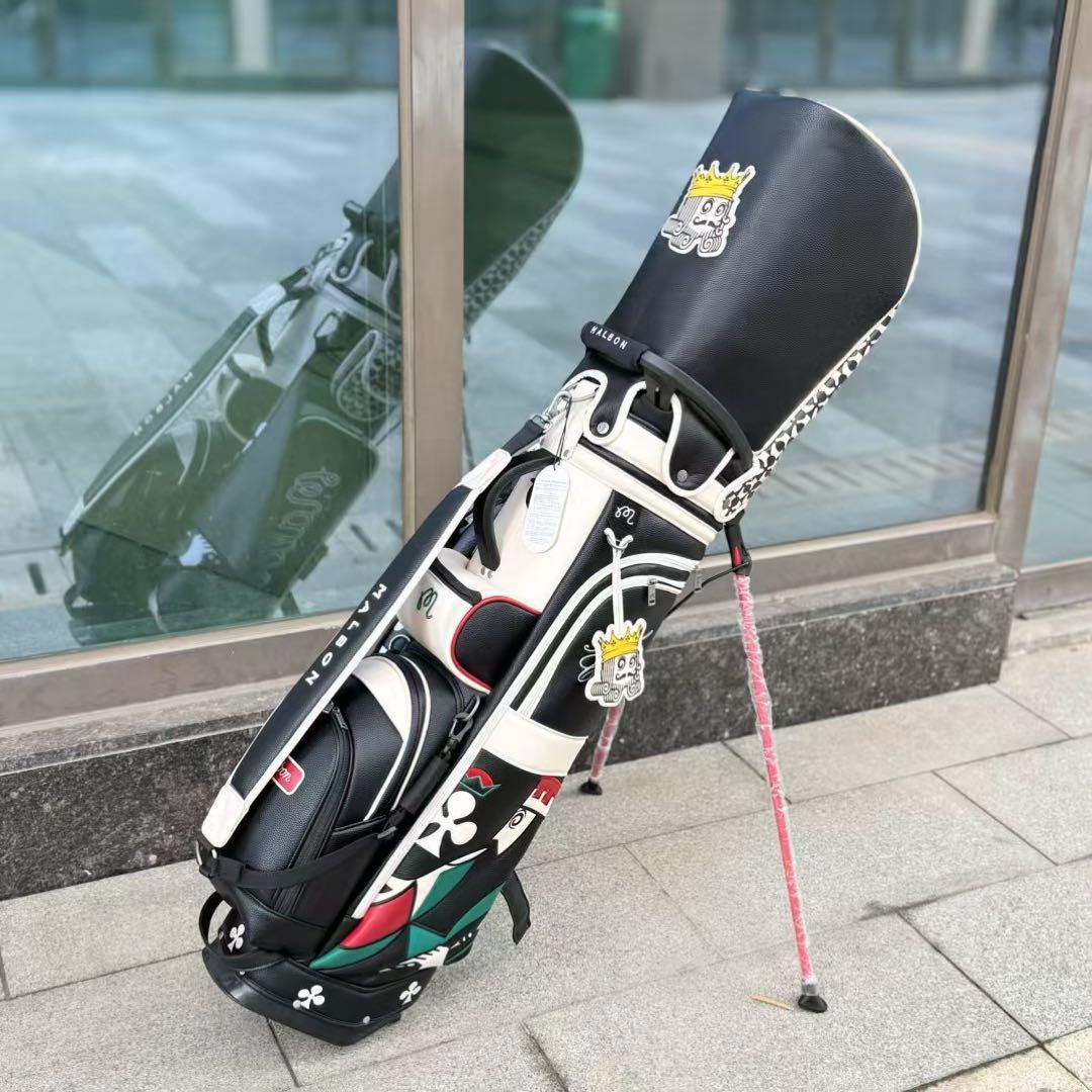 MALBON ゴルフスタンドバッグ ゴルフキャディバッグゴルフバッグ