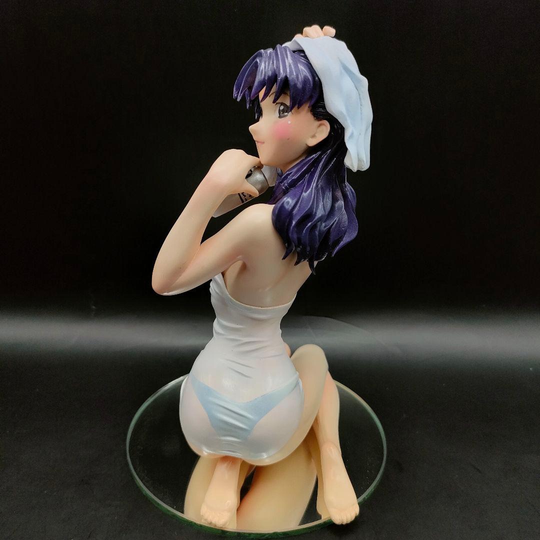 エヴァンゲリオン　葛城ミサト　透け黒下着　風呂上がり　ガレージキット全塗装完成品
