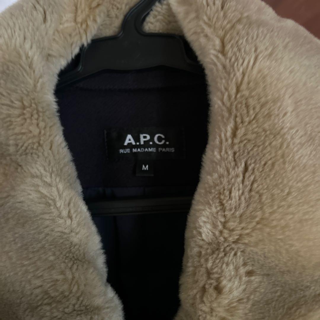 A.P.C ウールコート M ネイビー