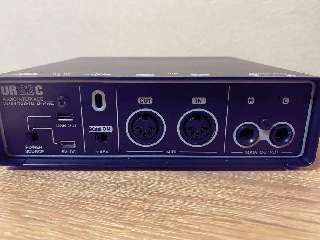 Steinberg UR 22C USBオーディオインターフェース