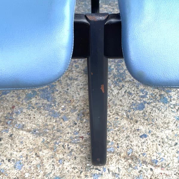 ハーマンミラー　３連ロビーチェア　ベンチ　herman miller ビンテージ