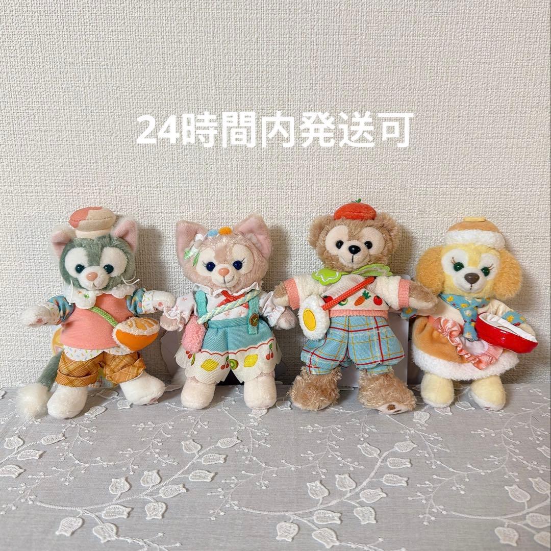 お顔厳選ディズニーシー　ダッフィー&フレンズぬいぐるみバッジ ワンダフルキッチン