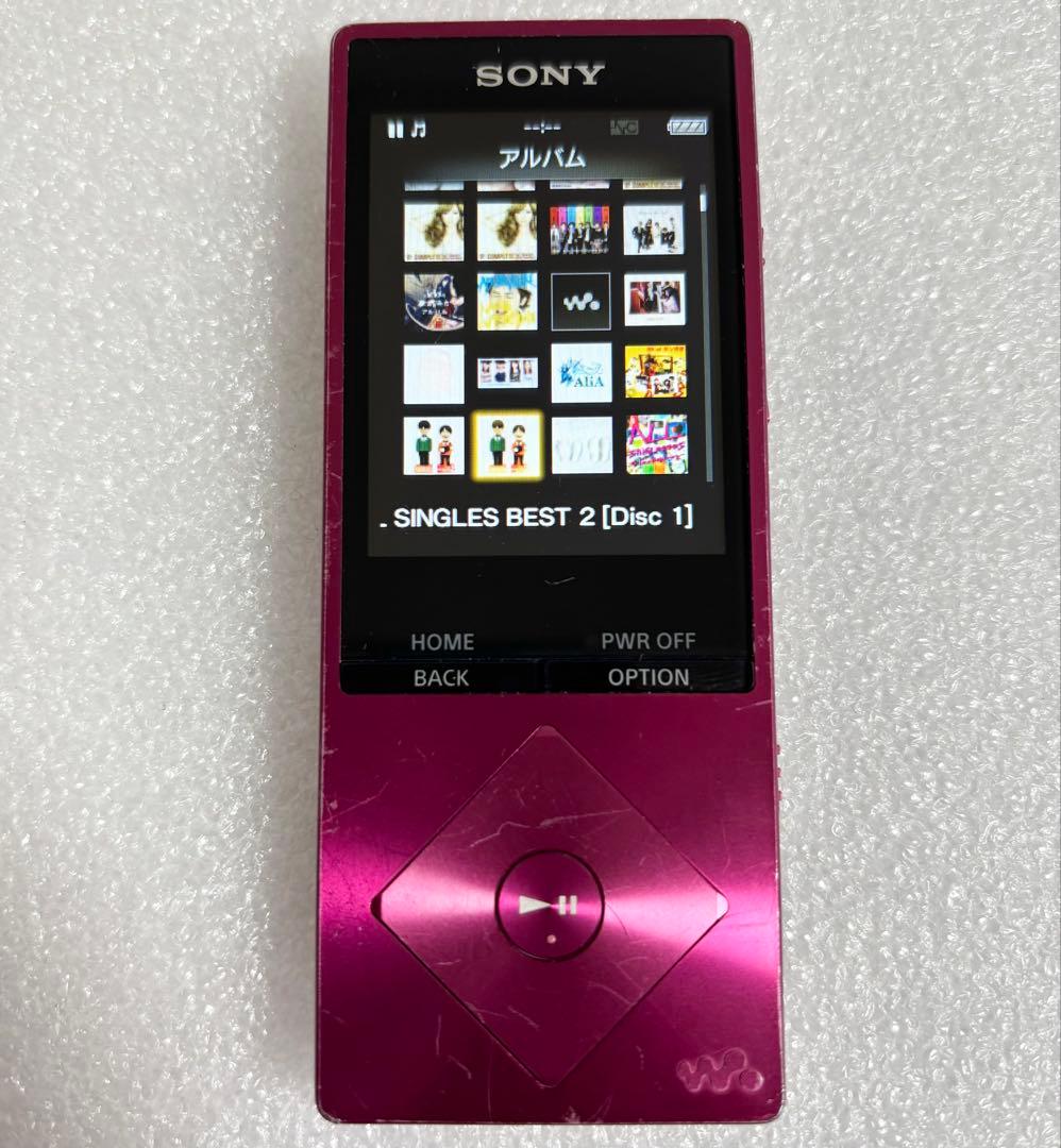 【バッテリー良好】　ソニー　ウォークマン　NW-A26 32GB ボルドーピンク