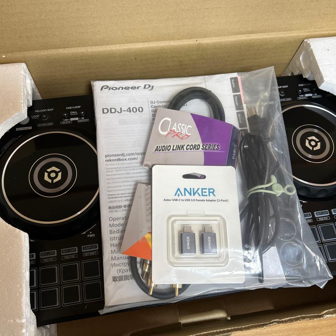 【未使用】【専用持ち運びケース付き】Pioneer ddj-400