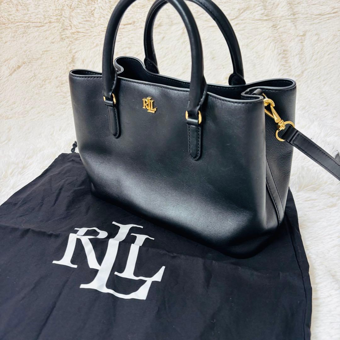 Lauren Ralph Lauren Mary サッチェルバッグ M 2way