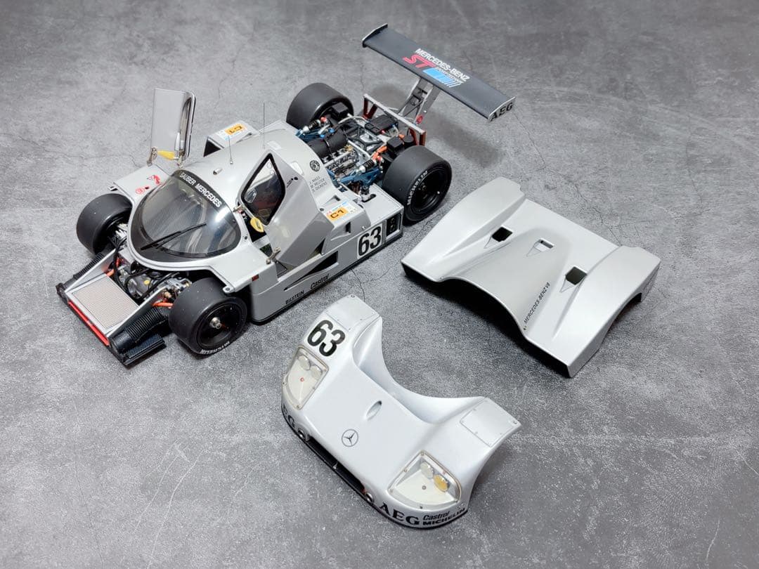 エグゾト 1/18 サウバー メルセデス C9 優勝
