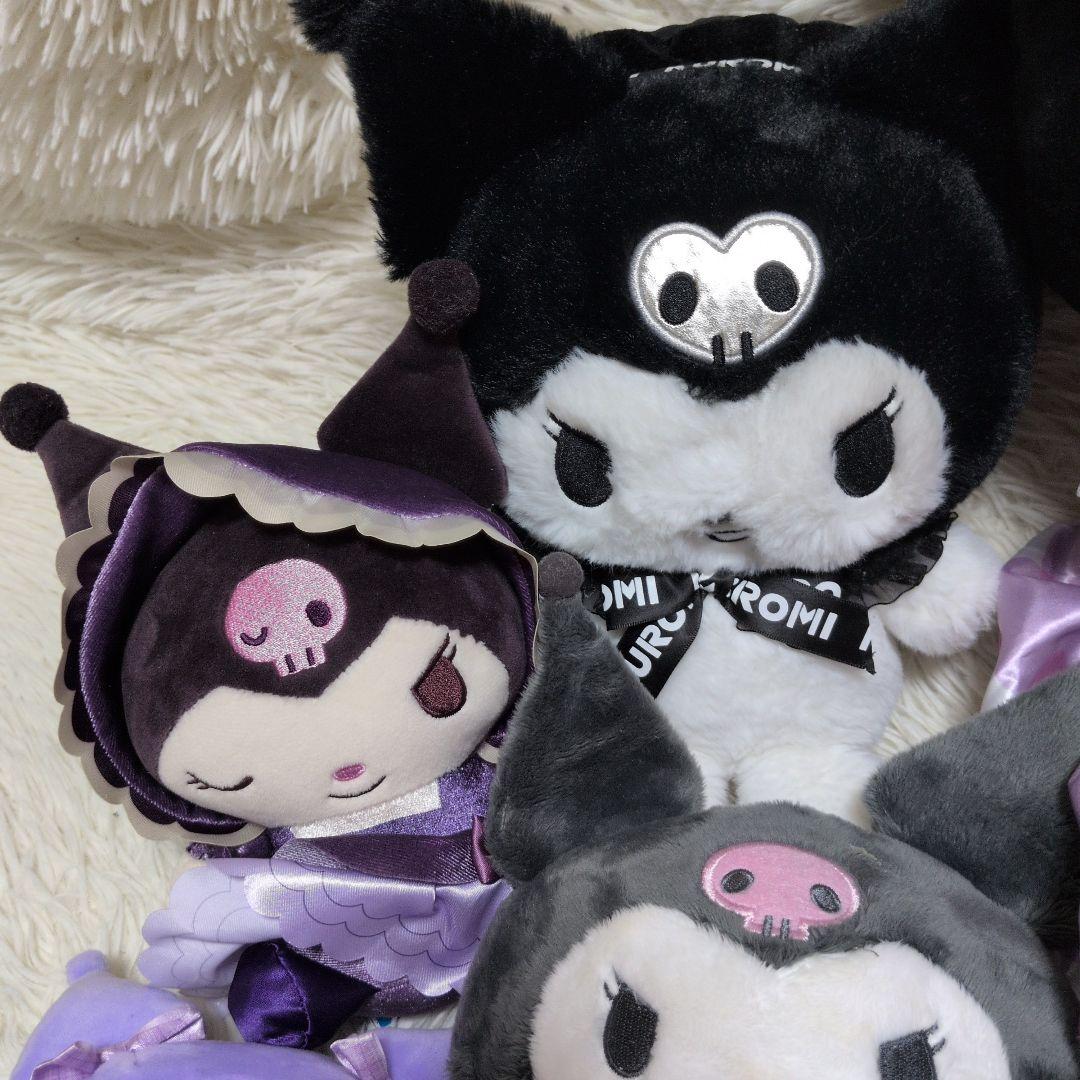 Sanrio クロミ　ぬいぐるみ　マスコット　クッション　ポーチ　おまとめ売り