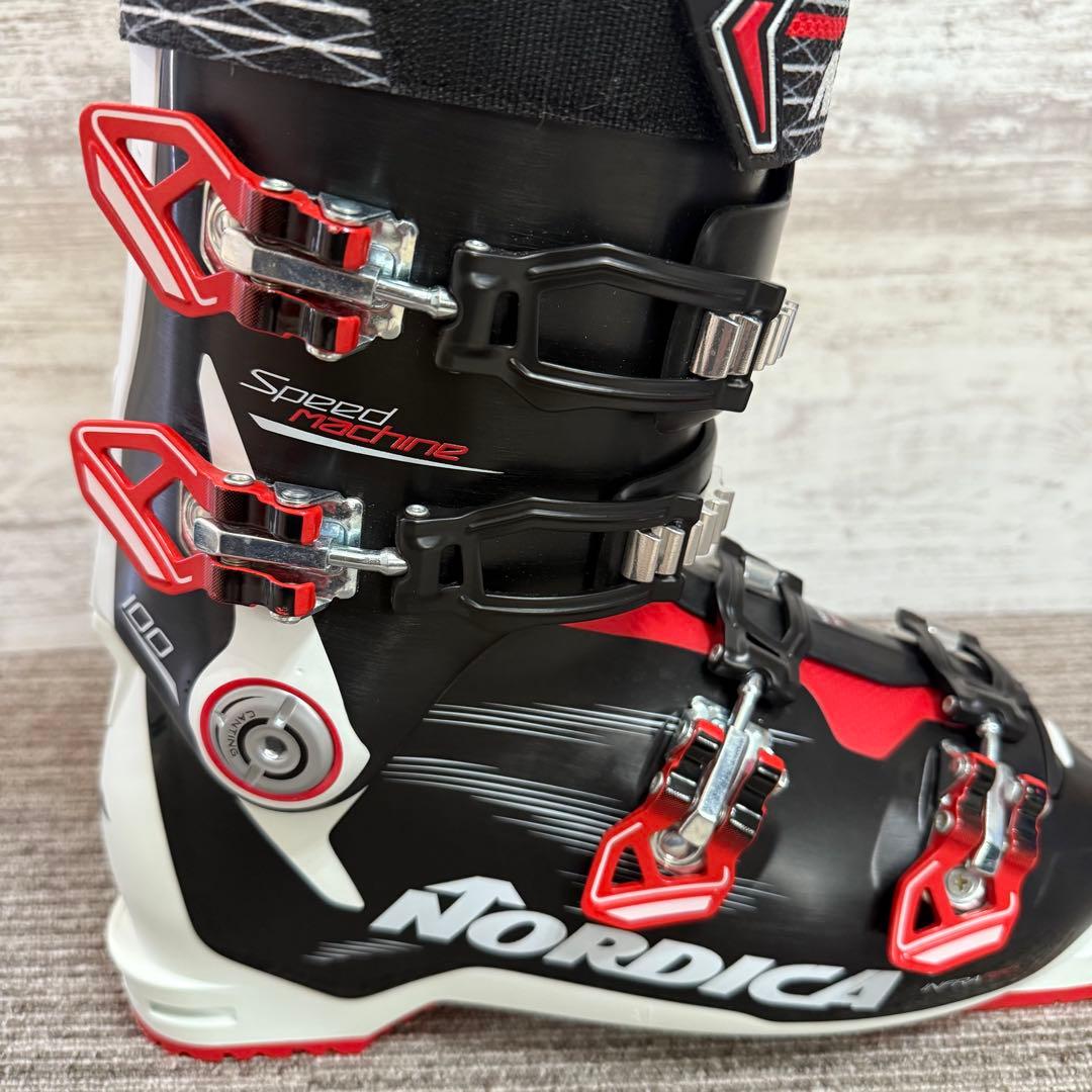 美品 NORDICA SPEEDMACHINE100 27.0 スキーブーツ