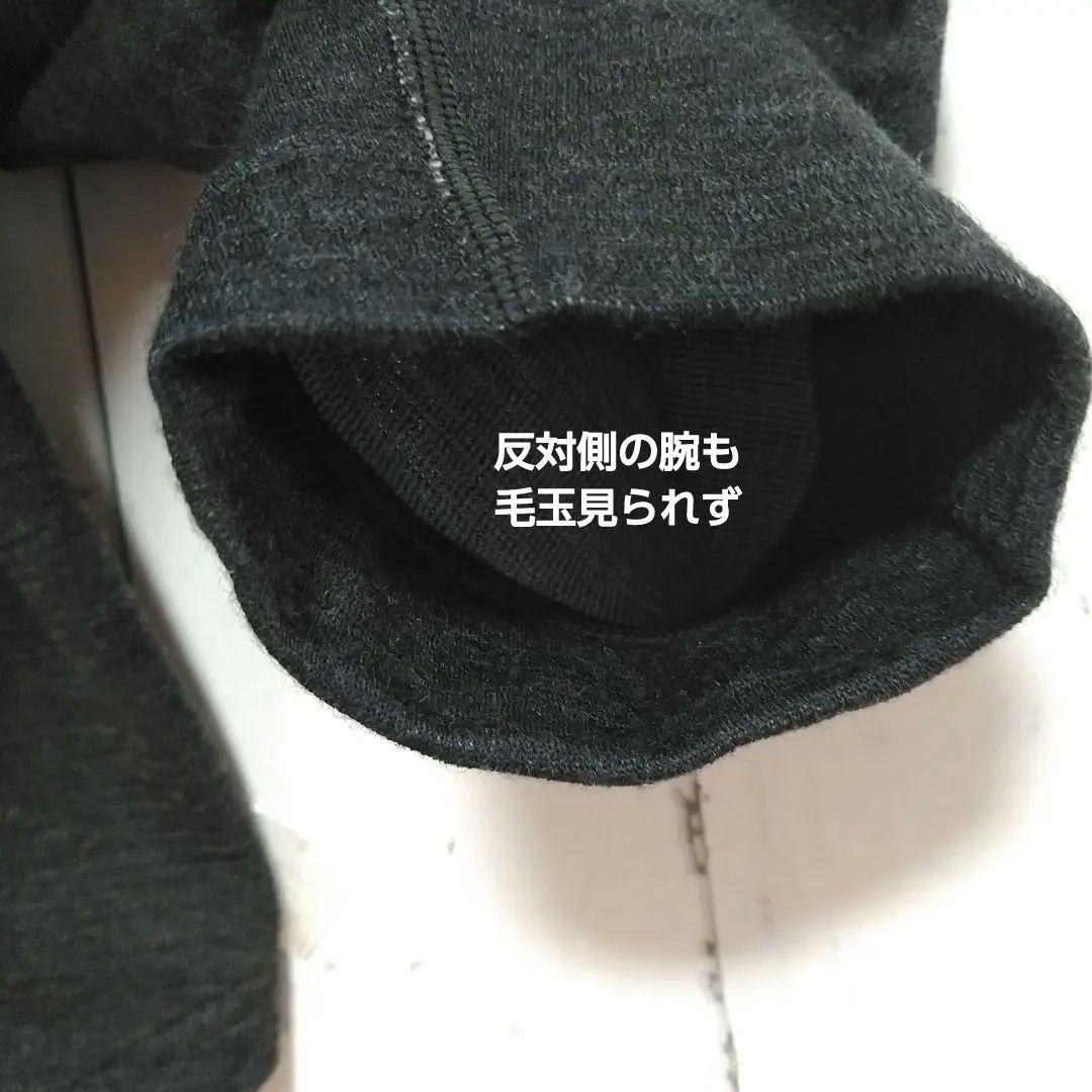 ほぼ新品　モンベル　メリノウールプラス　サイクルジャージ　冬季　中厚手　黒　ＸＬ