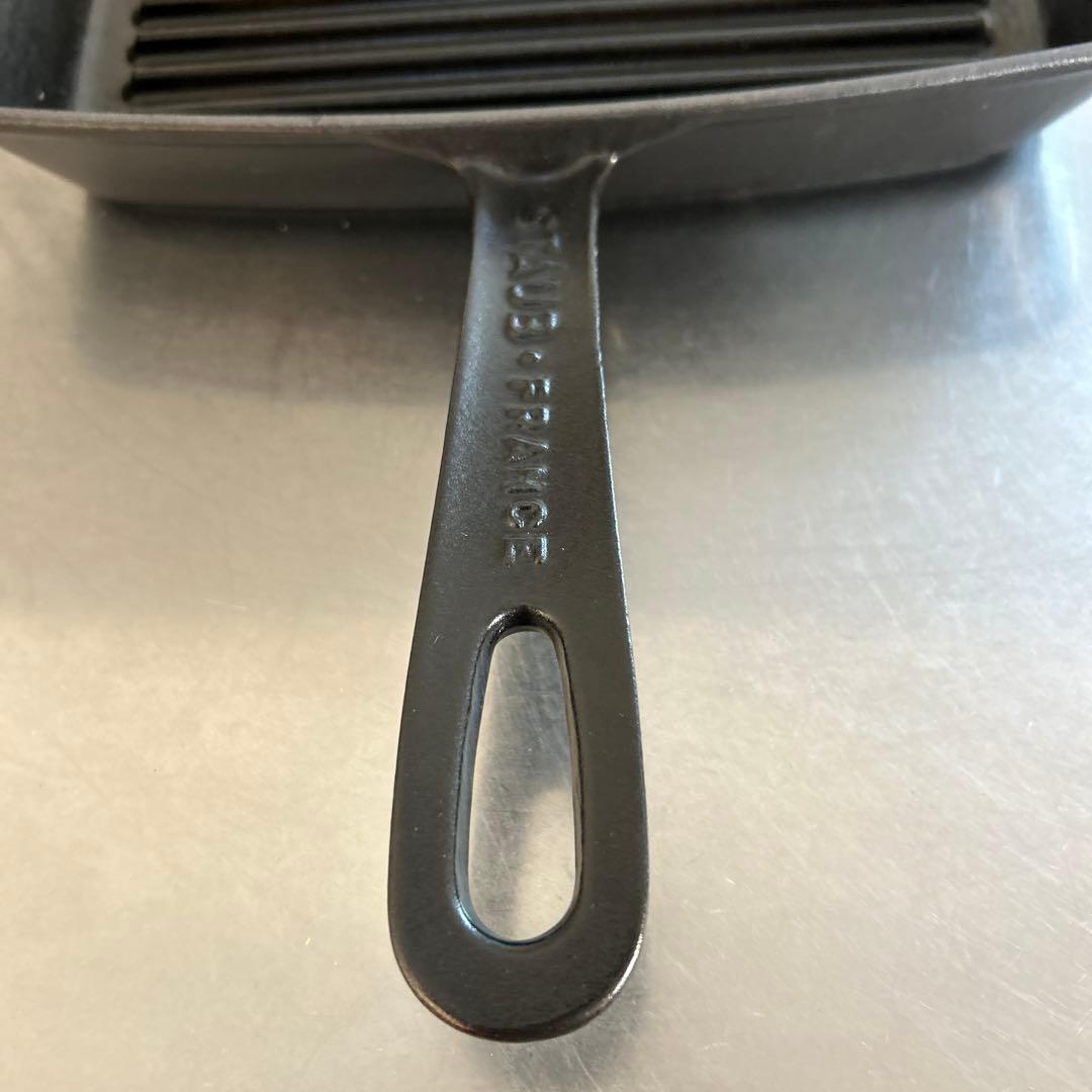 リフレイン。STAUB スクエアグリルパン&プレスセット