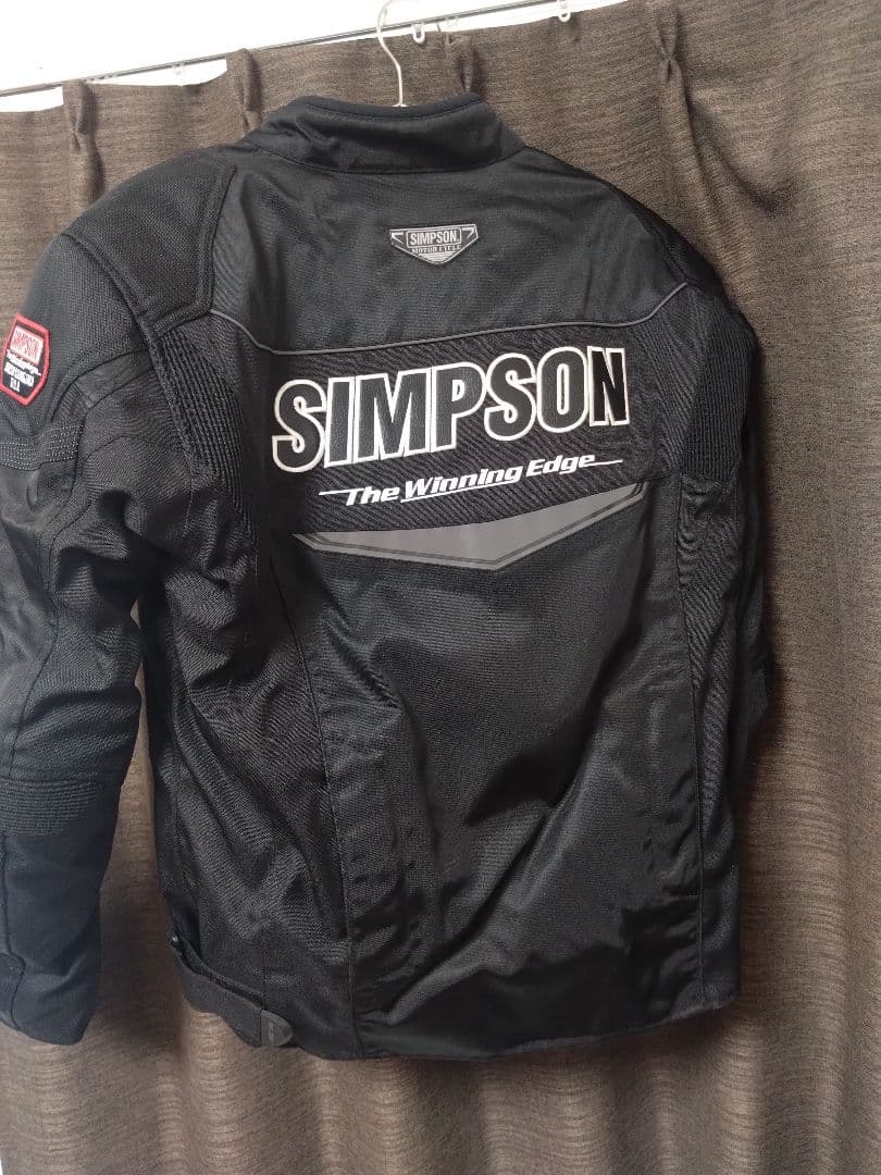 SIMSON ブラック　バイクジャケット L