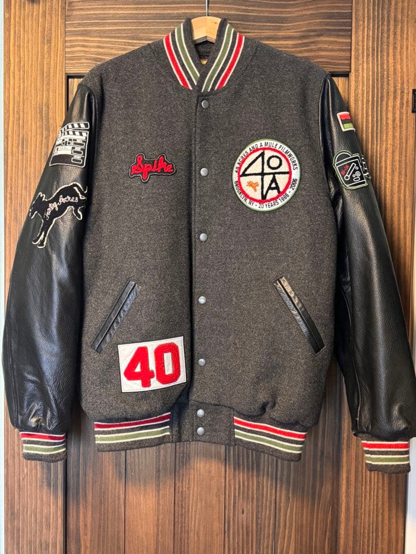 [水田]40 Acres 20周年記念 スタジャン Spike Lee L
