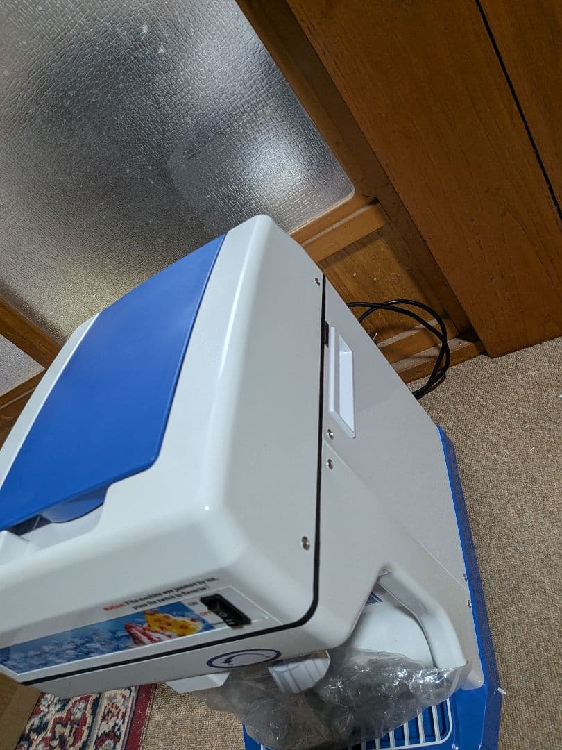 業務用かき氷機 新品未使用　 希少、正転、逆転スイッチ付き