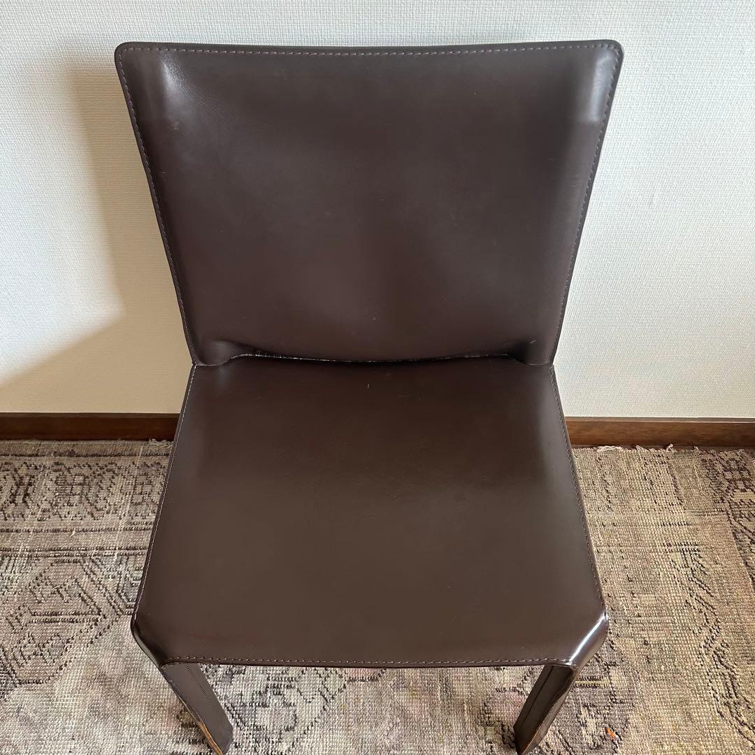 Cassina 412 キャブチェア タバコ　マリオベリーニ
