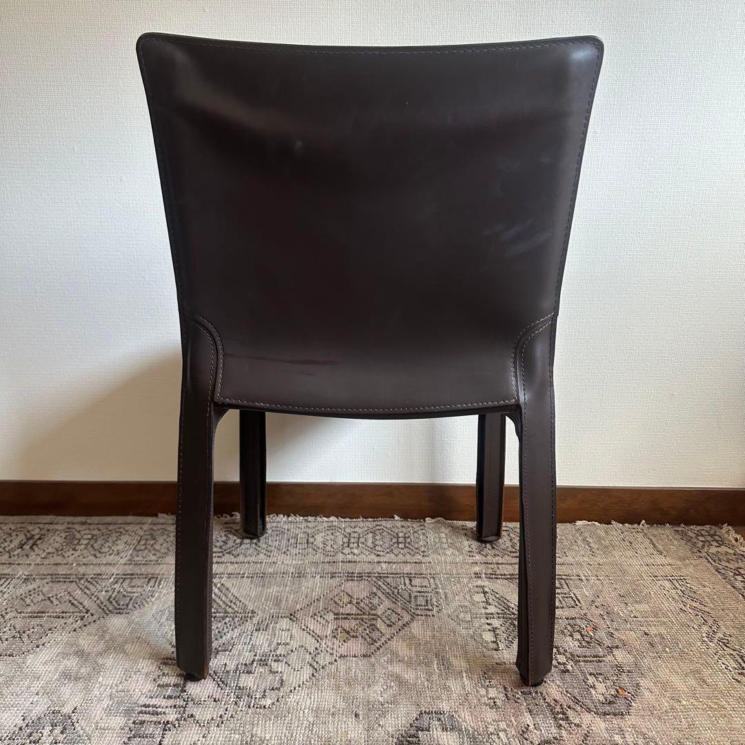 Cassina 412 キャブチェア タバコ　マリオベリーニ