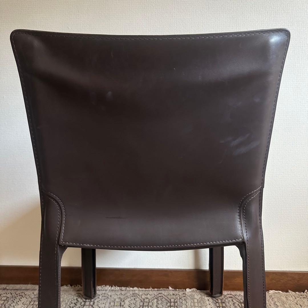 Cassina 412 キャブチェア タバコ　マリオベリーニ