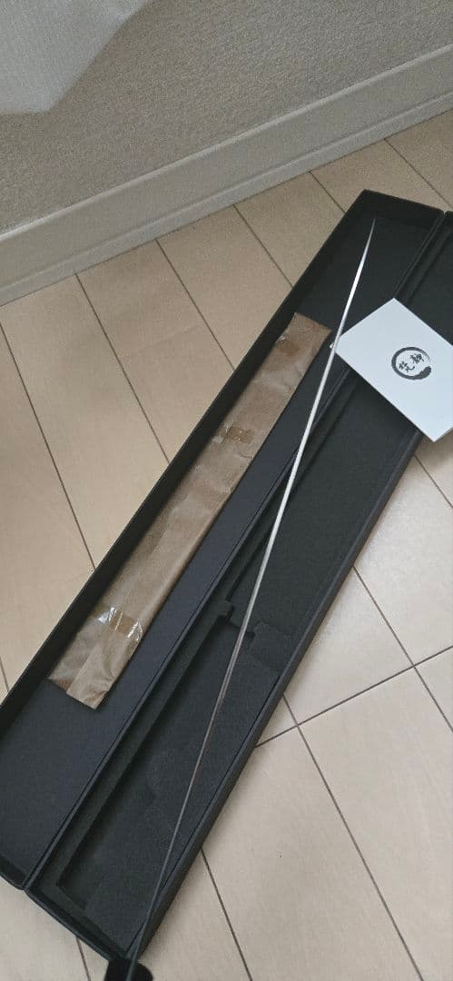 世界一薄い柳刃包丁 尺（刃渡り300mm） 鏡面仕上げ 八角柄