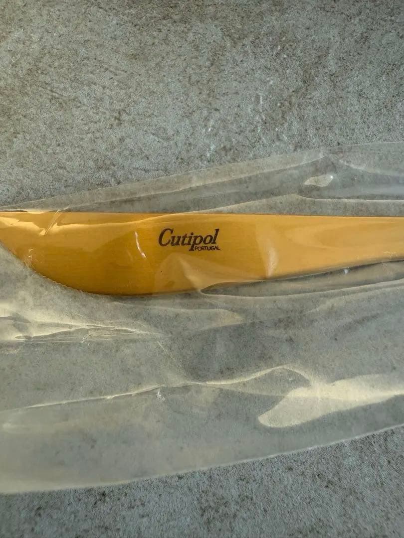 Cutipol GOA Goldカトラリーセット　6点