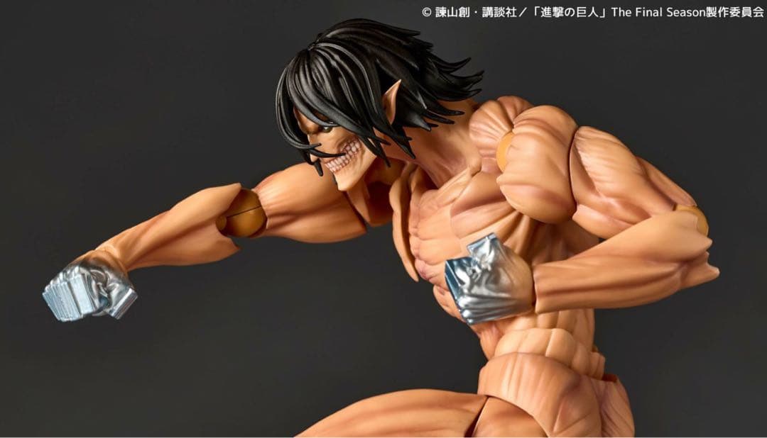 新品 リボルテック アメイジングヤマグチ 進撃の巨人 エレン 直営店限定特典付