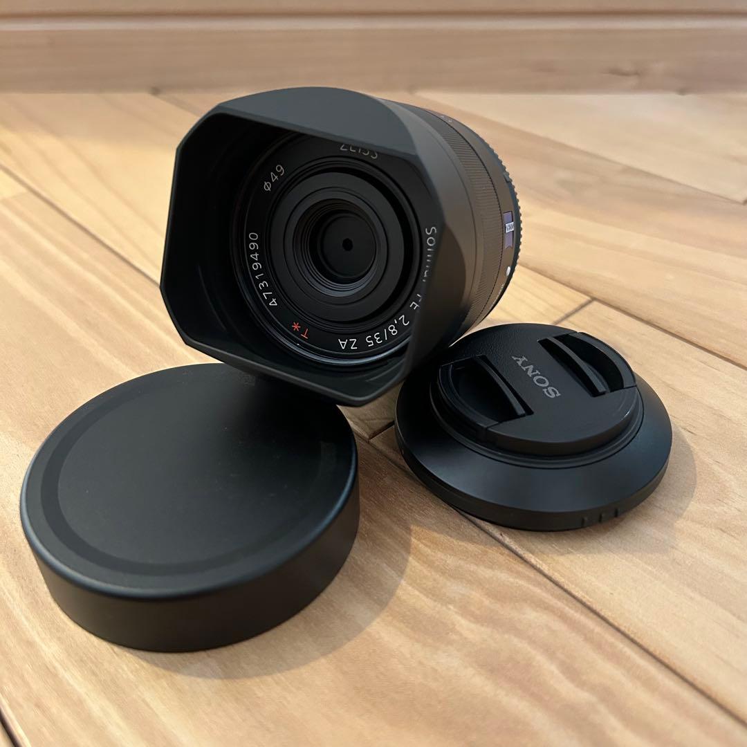 Sony zeiss FE35mm F2.8 ZA レンズフードおまけ付き