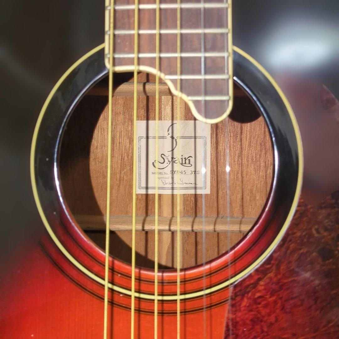廃版美品！S.yairi SYD45-3TS トップスプルース単板000サイズ