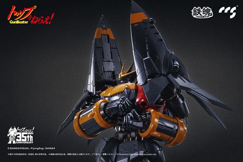 【新品】CCSTOYS 鉄魄 トップをねらえ! ガンバスター 合金可動フィギュア