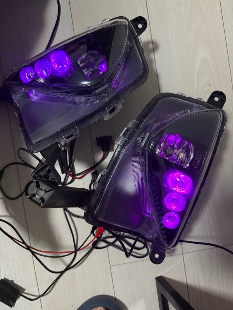 専用品　50プリウス　加工ヘッドライトフォグランプ