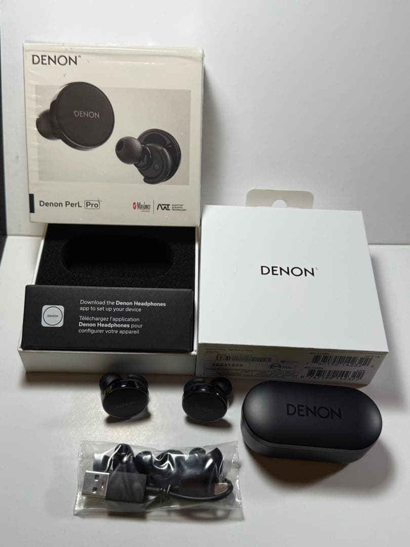 DENON ParL Pro ワイヤレス イヤホン ノイズキャンセリング 高音質