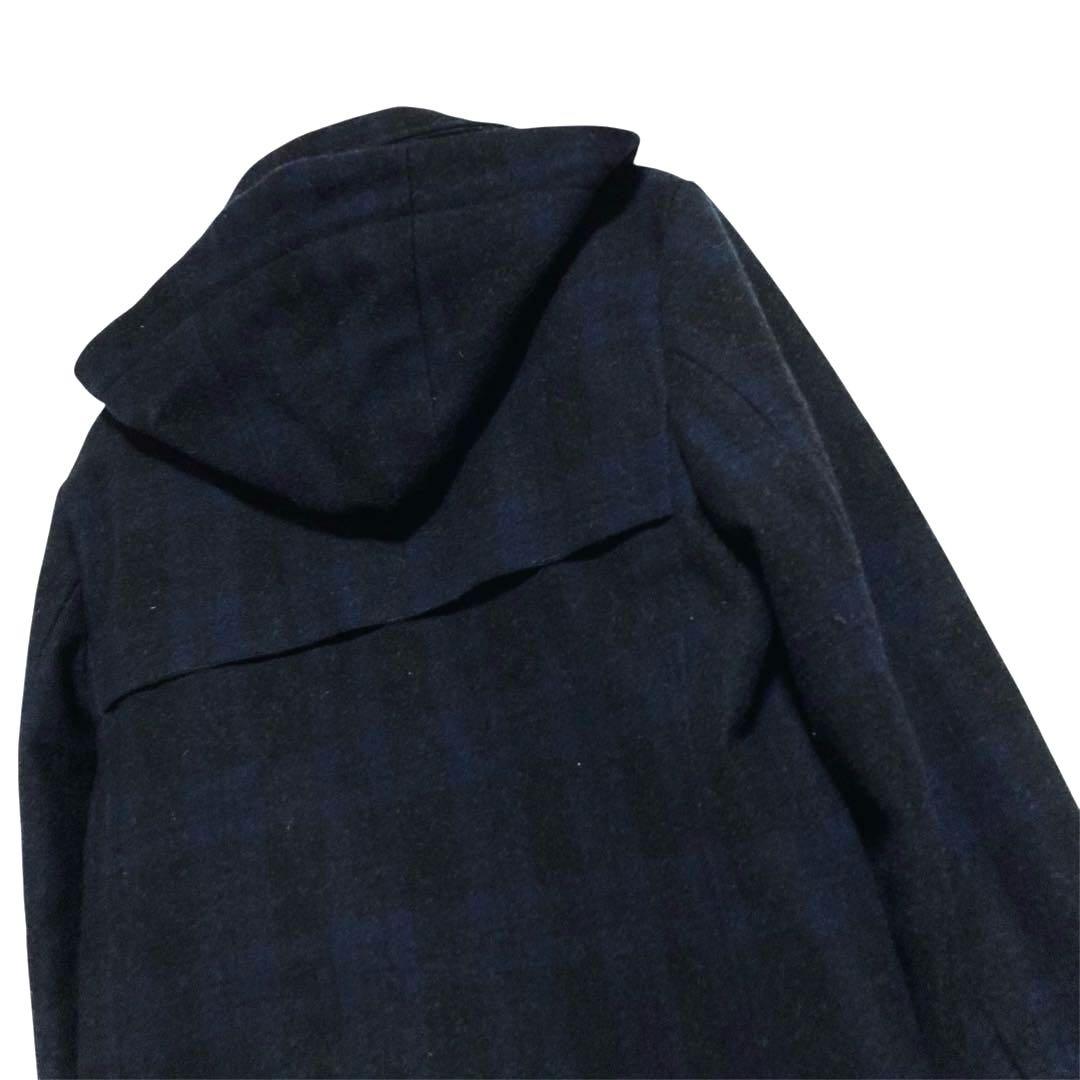 PS Paul Smith チェック ウールメルトン フーディージャケット