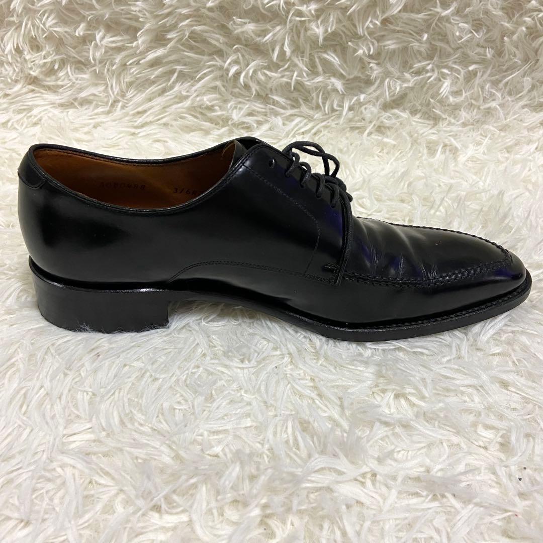 美品 REGAL Uチップ ビジネス シューズ 革靴 25.0 黒 316R