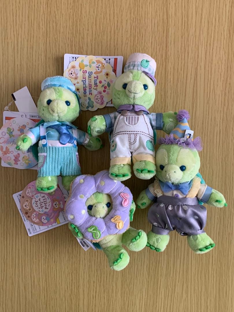 オルメルぬいぐるみバッジ・まとめ売りダッフィー＆フレンズ