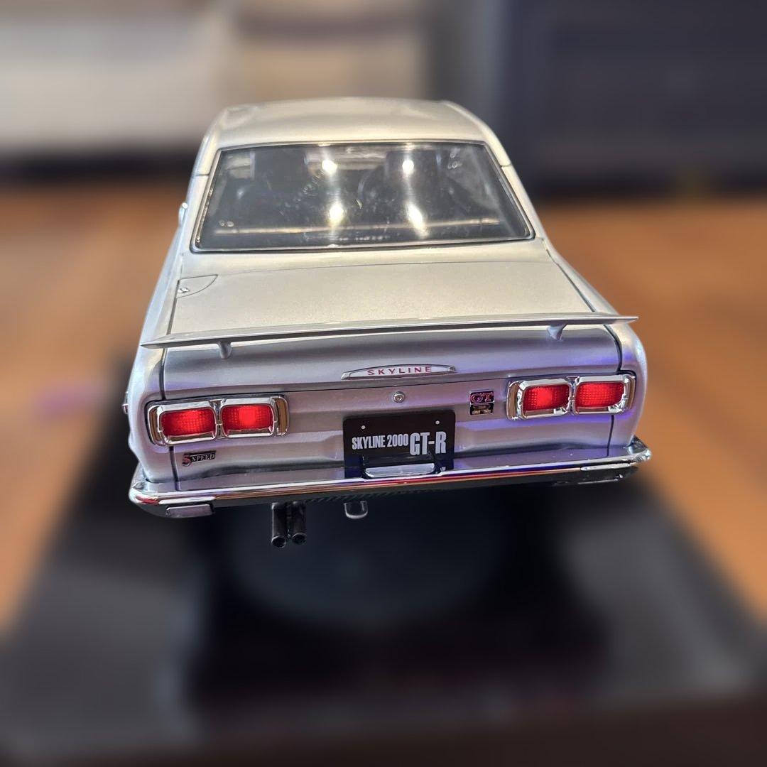 アシェットスカイライン2000 GT-R モデル約1／8５６cm
