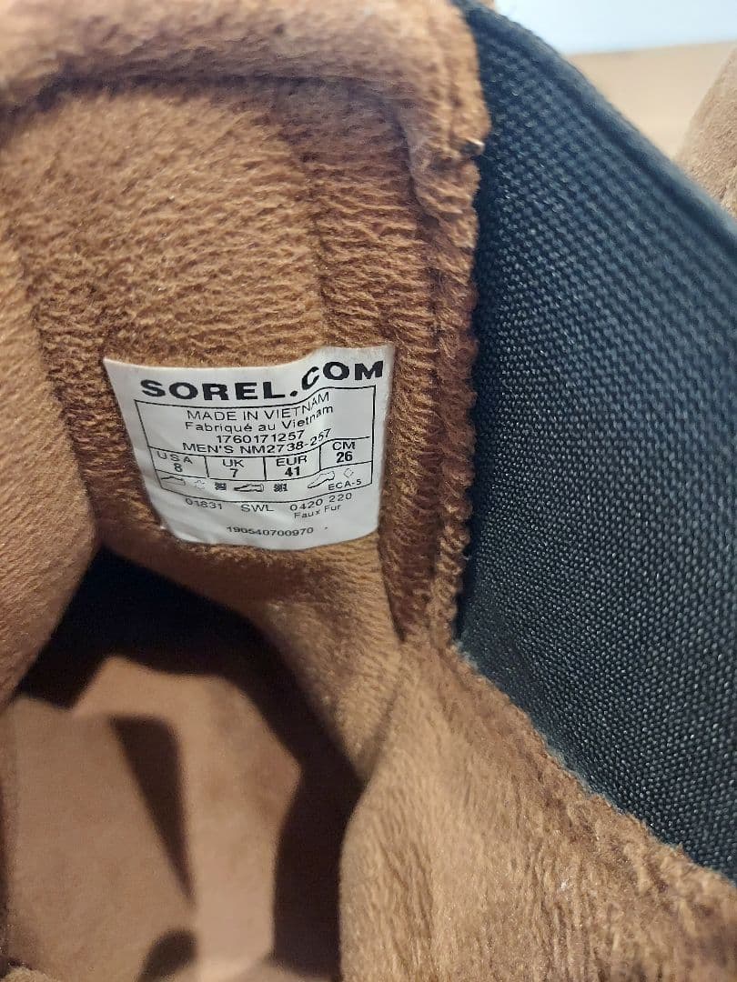 SOREL 〖品番NM2738ー257〗 メンズ スノーブーツ 防水