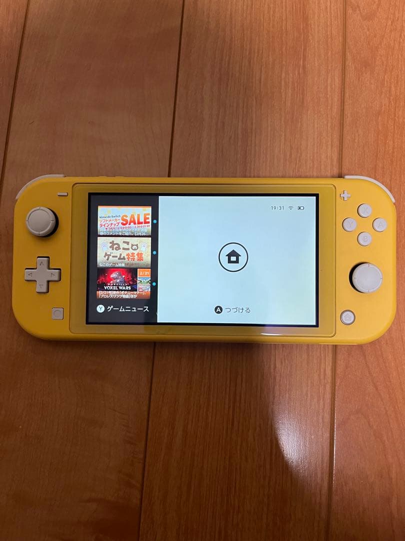 Nintendo Switch Lite イエロー(箱、充電器なし)