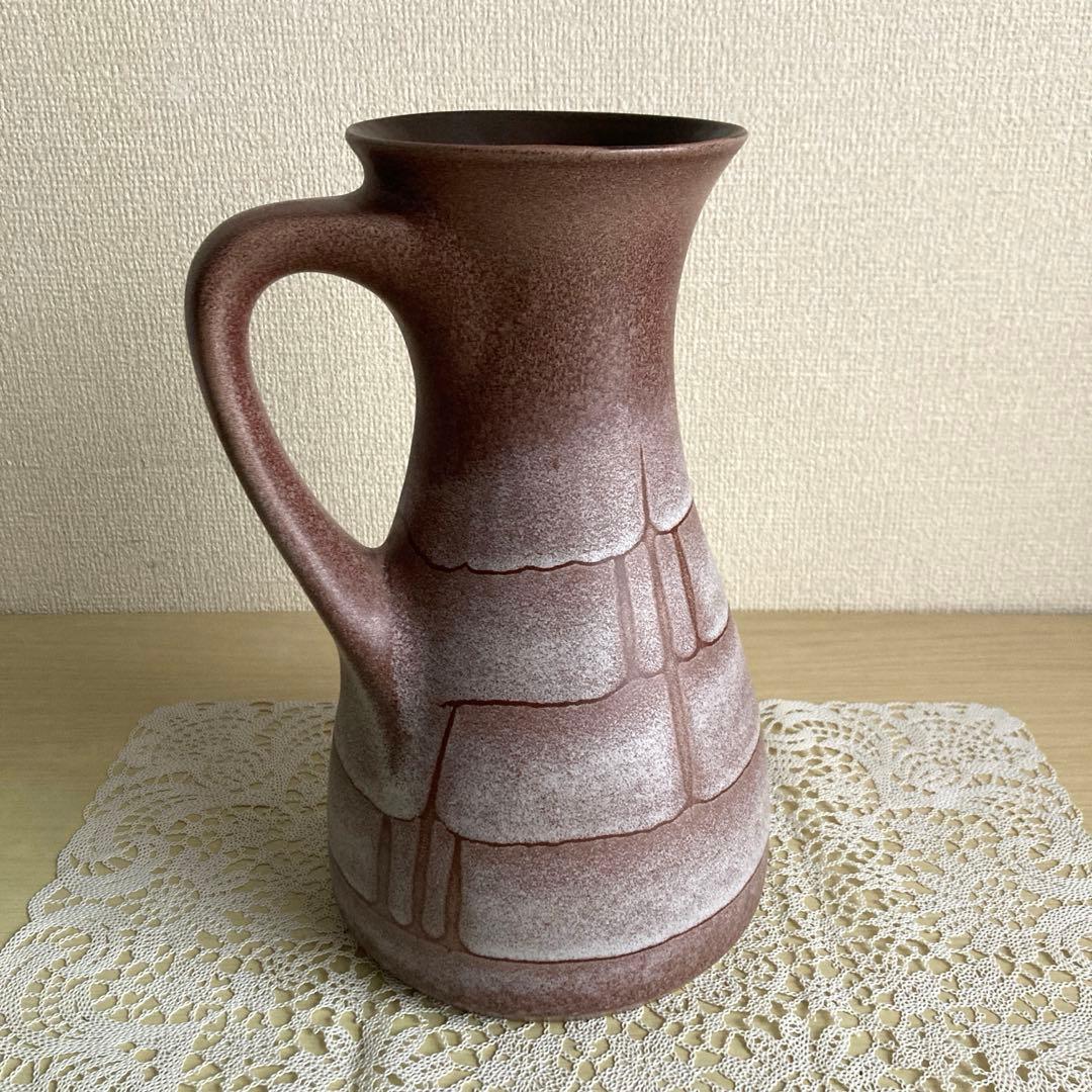 【タグ付新品】Bay Keramik 西ドイツ製　花瓶　フラワーベース　水差し