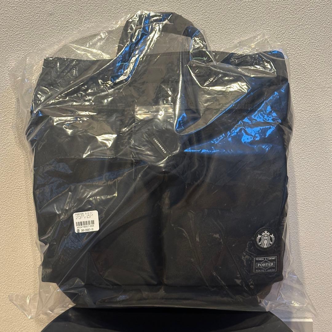 【新品・即発送】スターバックス×PORTERヘルメットバック 黒
