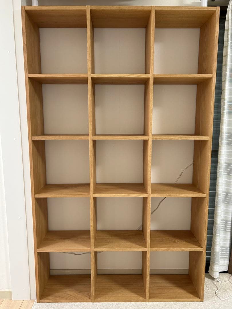 スタッキングシェルフ　無印良品　2×5 +追加棚→5×3