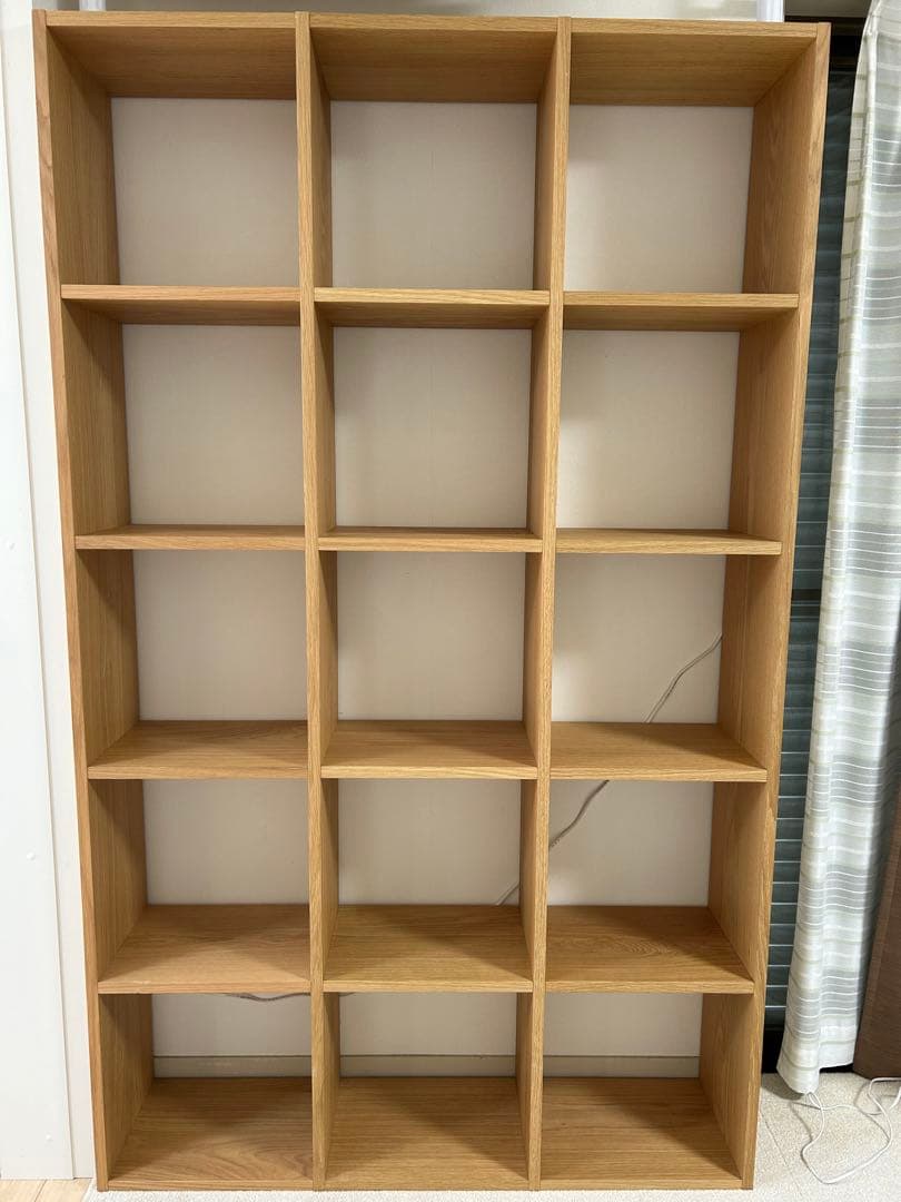 スタッキングシェルフ　無印良品　2×5 +追加棚→5×3